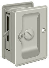 Deltana SDLA325U15 satin nickel privacy pocket door lock