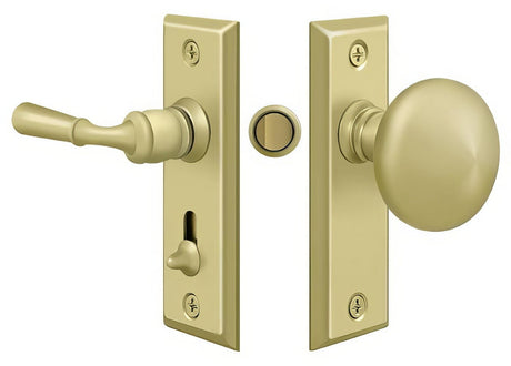 Deltana SDLS480U3 polished brass storm door latch