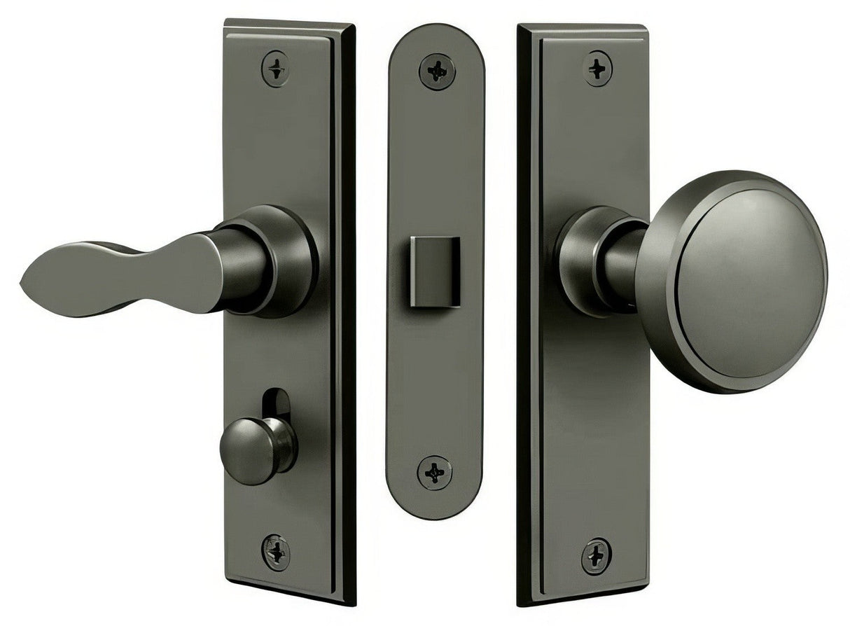 Deltana SDML334U15A antique nickel screen door latch