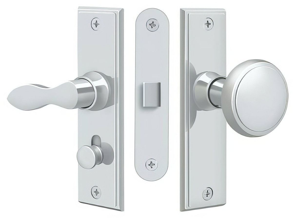 Deltana SDML334U26 chrome screen door latch