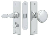 Deltana SDML334U26 chrome screen door latch