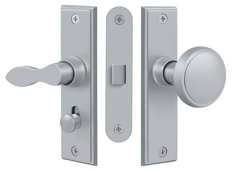 Deltana SDML334U26D brushed chrome screen door latch