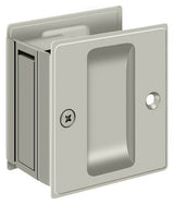 Deltana SDP25U15 satin nickel passage pocket door lock