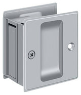 Deltana SDP25U26D brushed chrome passage pocket door lock