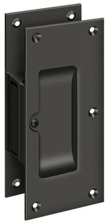 Deltana SDP60U10B oil rubbed bronze passage pocket door lock