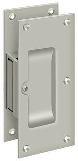 Deltana SDP60U15 brushed nickel passage pocket door lock