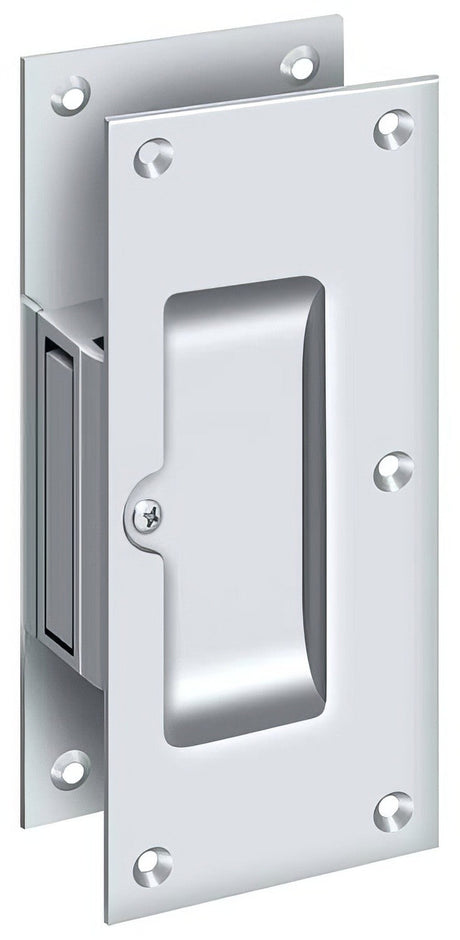 Deltana SDP60U26 polished chrome passage pocket door lock