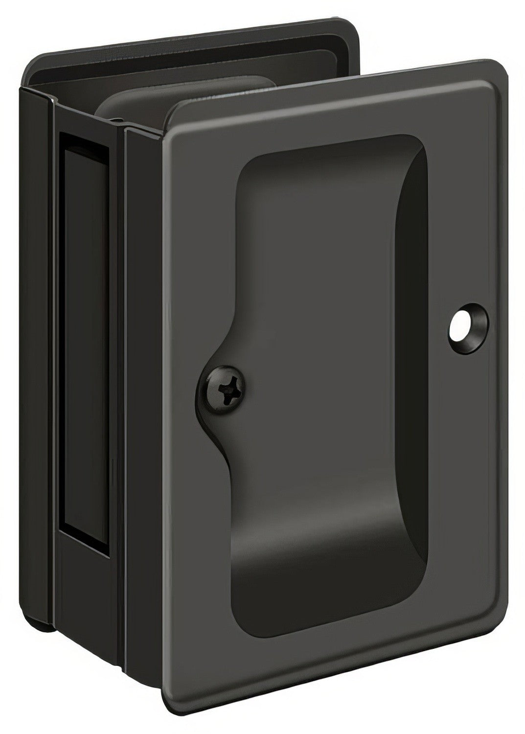 Deltana SDPA325U10B oil rubbed bronze passage pocket door lock