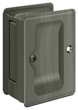 Deltana SDPA325U15A antique nickel passage pocket door lock