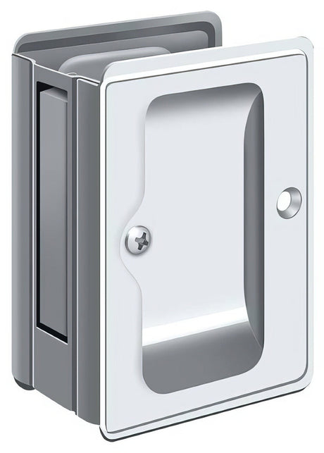 Deltana SDPA325U26 chrome passage pocket door lock