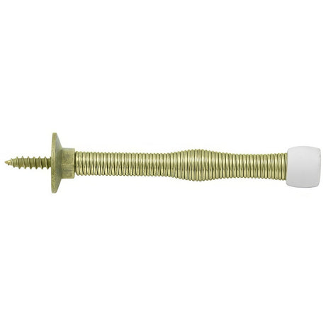 Deltana SDS3U3 polished brass baseboard door stop