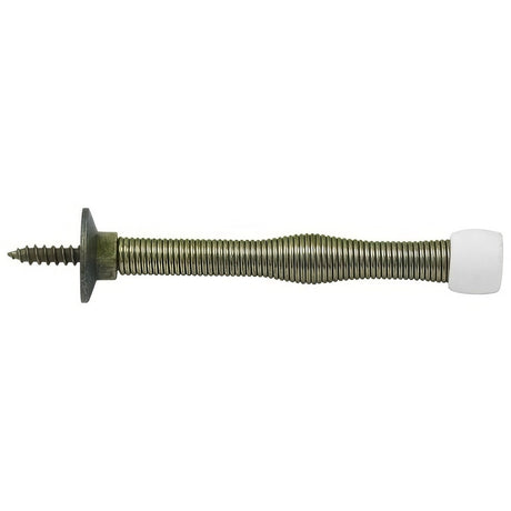 Deltana SDS3U5 antique brass baseboard door stop