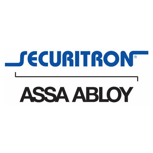 Securitron SFP1/2CL8 Stop Filler Plate 1/2 Inch x 1-1/4 Inch x 8 Inch Clear Finish