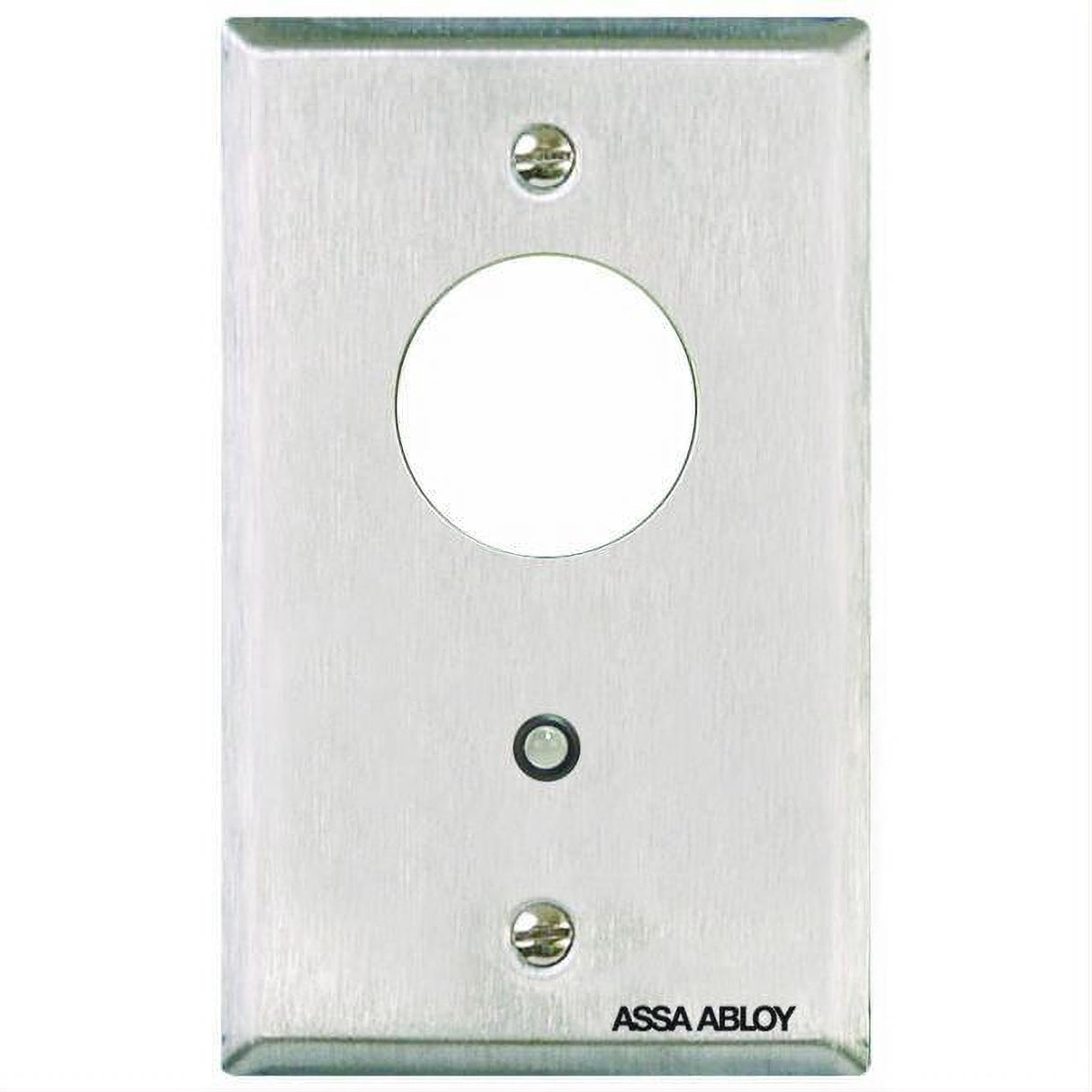 Securitron MKA Single Gang Alternate Mortise Key Switch Satin Stainless Steel Finish