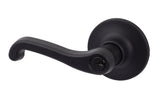 Sure-Loc SG107 FBL flat black keyed entry door lever