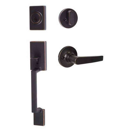 Sure-Loc SH507-R-CD 11P vintage bronze single cylinder handleset