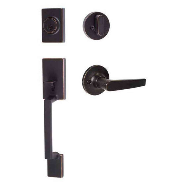 Sure-Loc SH507-R-CD 11P vintage bronze single cylinder handleset