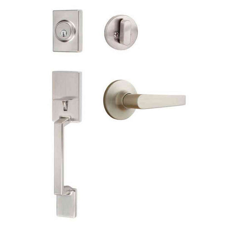 Sure-Loc SH507-R-CD 15 satin nickel single cylinder handleset