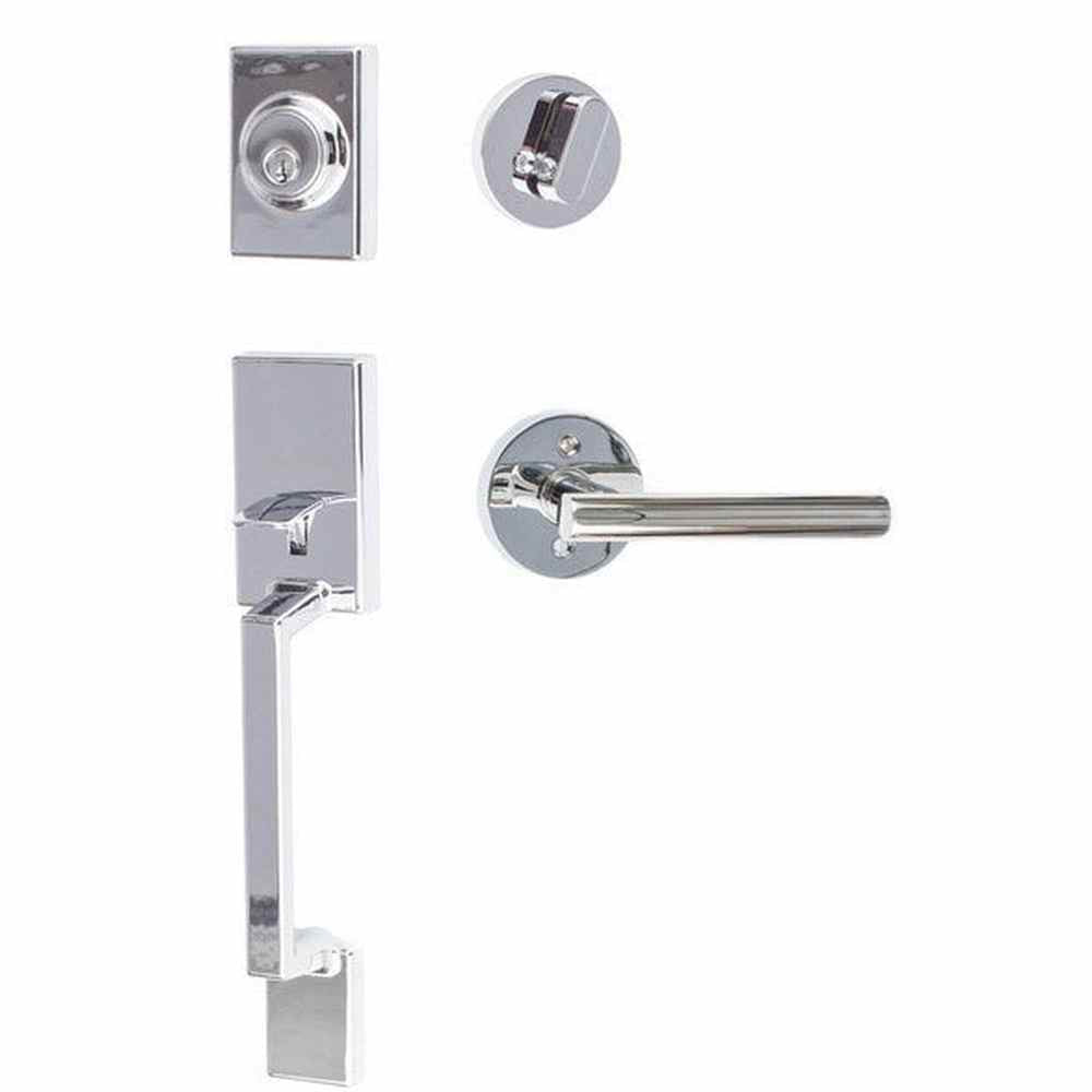 Sure-Loc SH507-R-JU 26 polished chrome single cylinder handleset