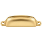 Deltana SHP29CR003 lifetime polished brass cup pull