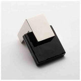 Sietto K-1203-PN Affinity Black Knob Polished Nickel
