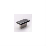 Sietto K-1802-SN Skyline Irid Black Knob Satin Nickel