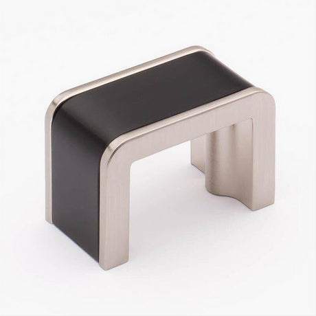 Sietto K-2000-MB-SN Fusion Knob Matte Black Matte Black/Satin Nickel