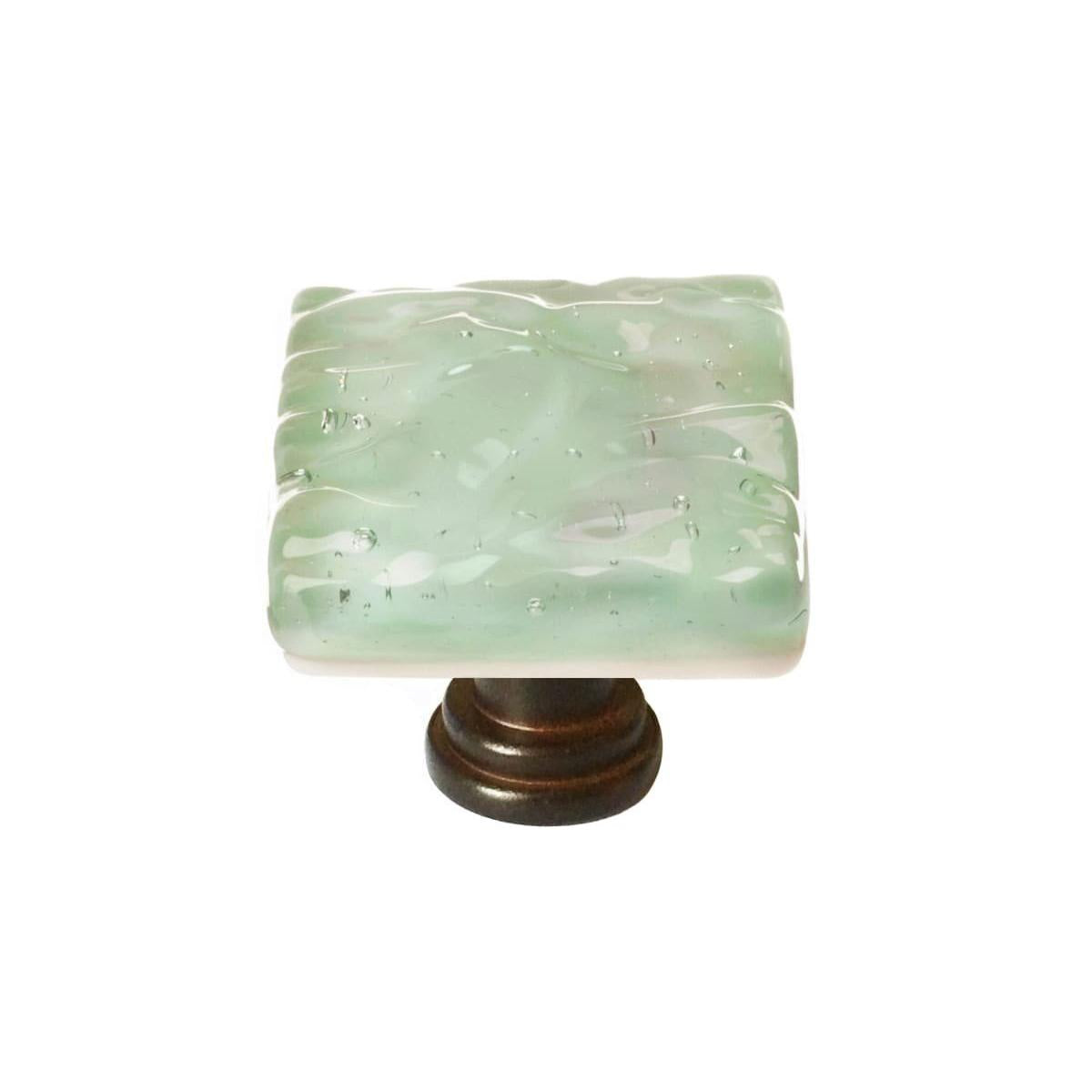Sietto K-201-ORB Glacier Spruce Green Knob Oil Rubbed Bronze