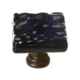 Sietto K-213-ORB Glacier Black Knob Oil Rubbed Bronze