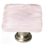 Sietto K-228-SN Glacier Rose Knob Satin Nickel