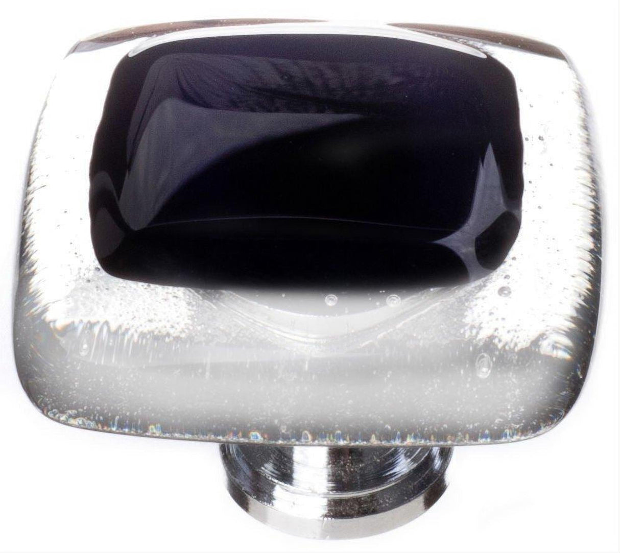 Sietto K-700-PC Reflective Black Knob Polished Chrome