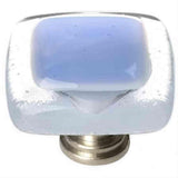 Sietto K-704-SN Reflective Sky Blue Knob Satin Nickel