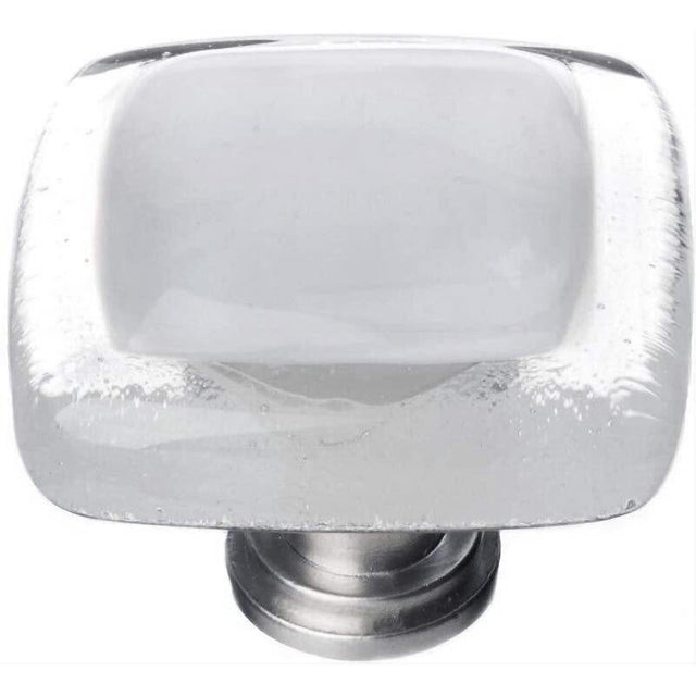 Sietto K-710-PC Reflective Blue-Grey Knob Polished Chrome