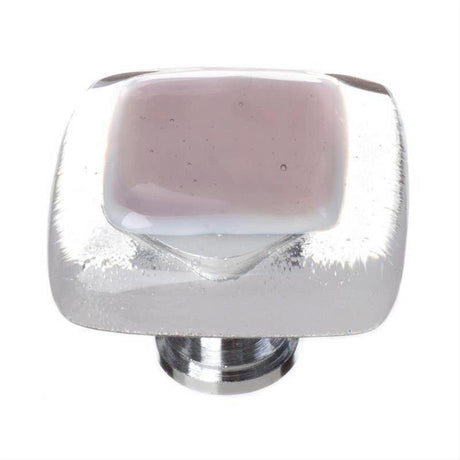 Sietto K-718-PC Reflective Purple Knob Polished Chrome