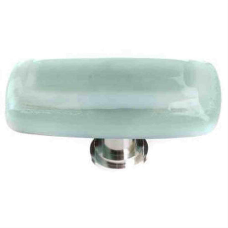 Sietto LK-103-PC Stratum Spruce Green Long Knob Polished Chrome