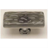 Sietto LK-206-ORB Glacier Silver Grey Long Knob Oil Rubbed Bronze
