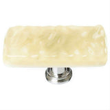Sietto LK-222-PC Glacier Sky Blue Long Knob Polished Chrome