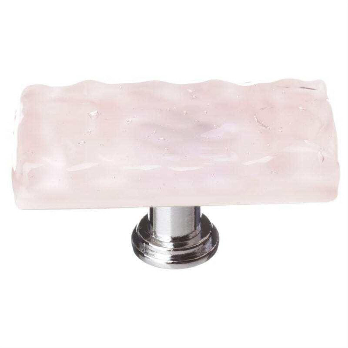Sietto LK-228-PC Glacier Rose Long Knob Polished Chrome