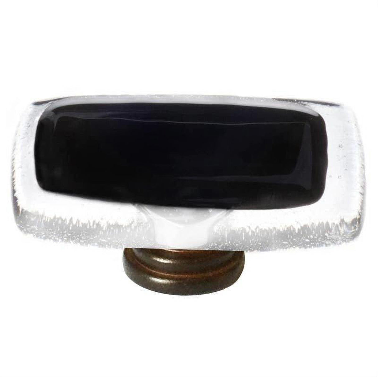 Sietto LK-700-ORB Reflective Black Long Knob Oil Rubbed Bronze