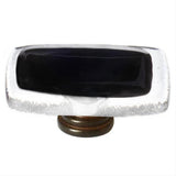 Sietto LK-700-ORB Reflective Black Long Knob Oil Rubbed Bronze