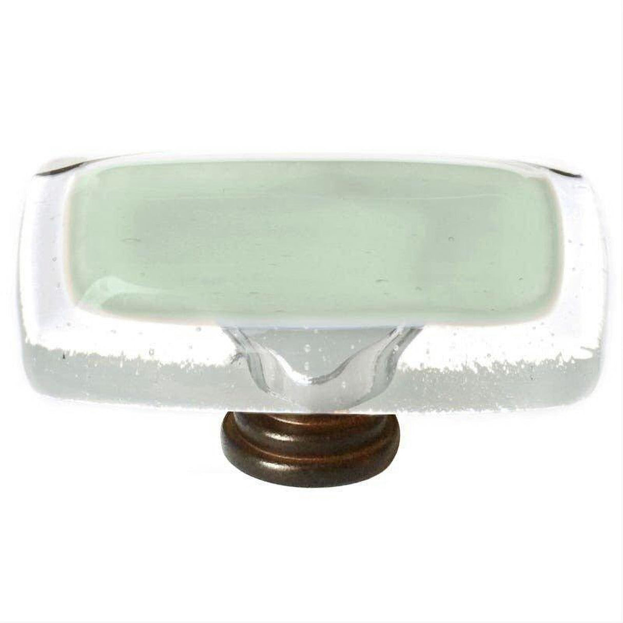 Sietto LK-712-ORB Reflective Spruce Green Long Knob Oil Rubbed Bronze