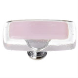 Sietto LK-717-PC Reflective Pink Long Knob Polished Chrome