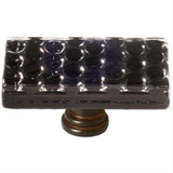 Sietto LK-902-ORB Honeycomb Black Long Knob Oil Rubbed Bronze