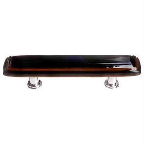 Sietto P-101-PC Stratum Woodland & Black Pull Polished Chrome