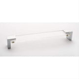 Sietto P-1200-8-PC Affinity Clear Pull Polished Chrome