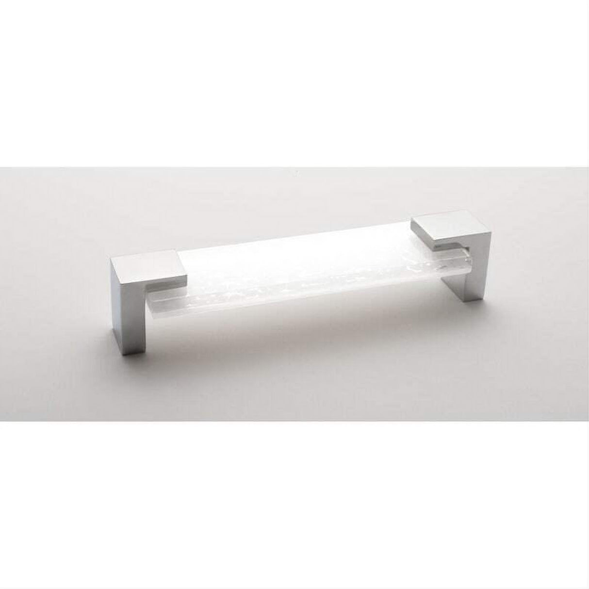 Sietto P-1201-PC Affinity White Pull Polished Chrome