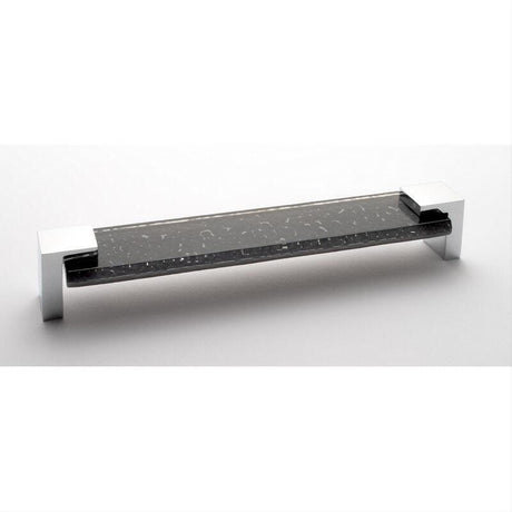 Sietto P-1202-8-PC Affinity Slate Gray Pull Polished Chrome