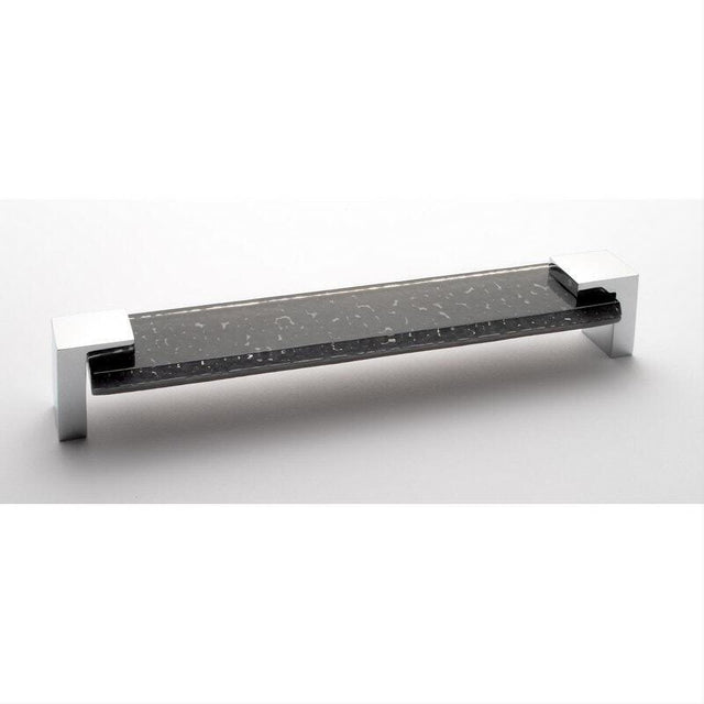 Sietto P-1202-8-PC Affinity Slate Gray Pull Polished Chrome