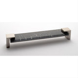 Sietto P-1202-8-SN Affinity Slate Gray Pull Satin Nickel