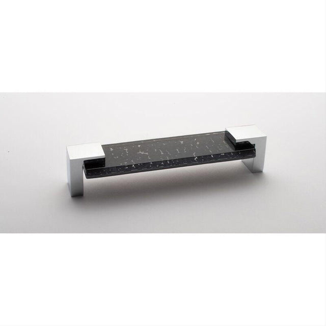 Sietto P-1202-PC Affinity Slate Gray Pull Polished Chrome